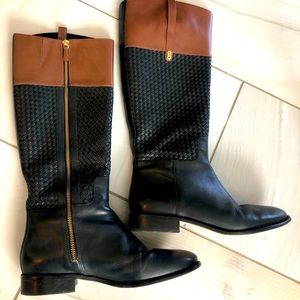Cole Haan boots, black & brown